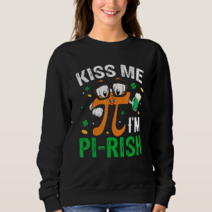 Sudadera Bésame, soy Pi Rish Pi Day Math Lover
