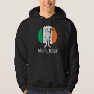 Sudadera Bésame yo soy negro irlandés de St Patricks Day Bl