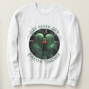 Sudadera Besando la camiseta de Halloween
