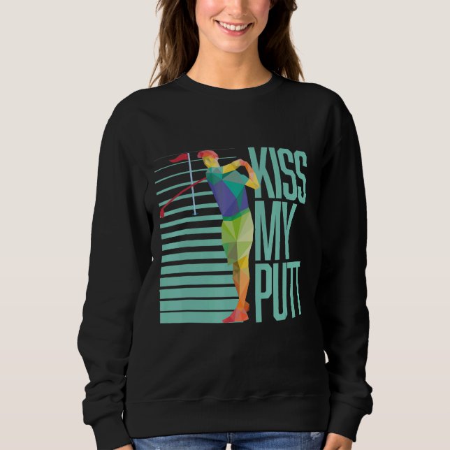 Sudadera Besar mi putte de golf Caddie (Anverso)