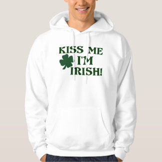 Sudadera ¡Béseme que soy irlandés!