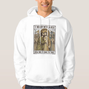 Sudadera Beso de traición bíblica vintage