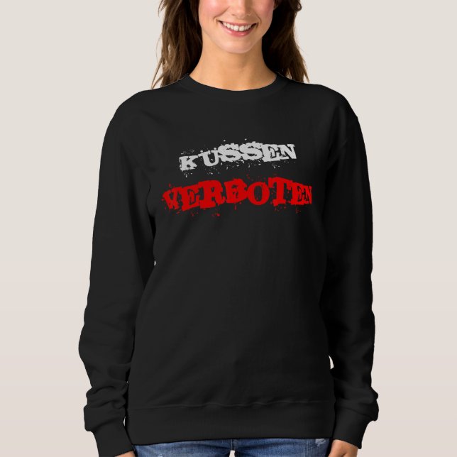 Sudadera Beso prohibido Schmatzer Love Cuddling (Anverso)