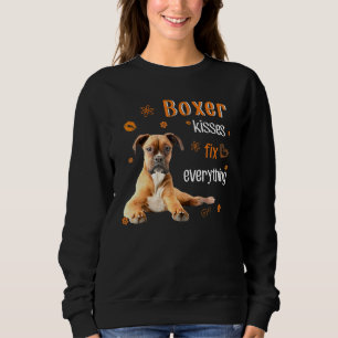 Sudadera Besos de boxeo arreglan todo
