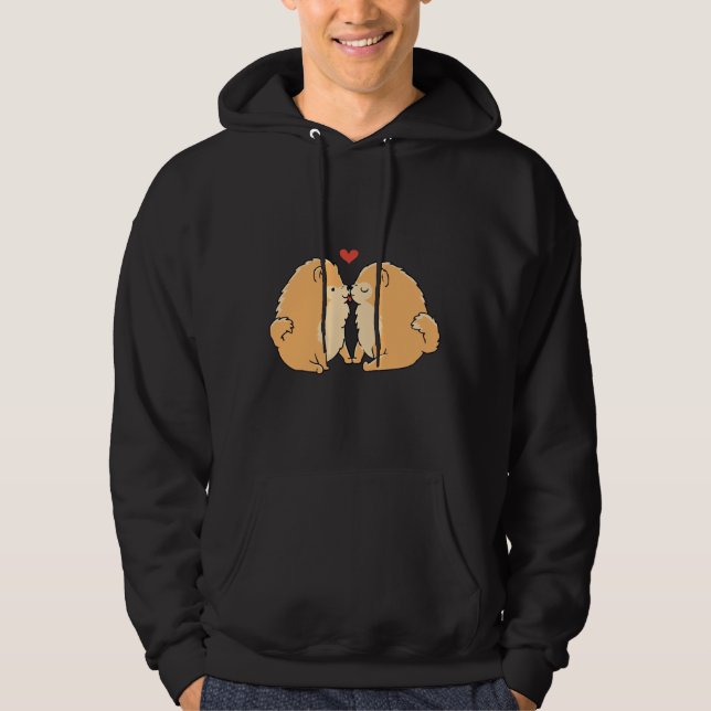 Sudadera Besos de Pomerania (Anverso)