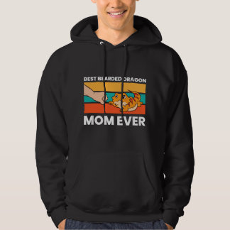 Sudadera Best Bearded Dragon Mom Ever Lizard Girl Bearded D