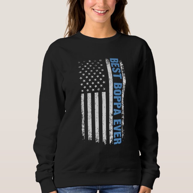 Sudadera Best Boppa Ever 4th Of July American Flag USA Patr (Anverso)