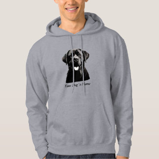 Sudadera Best Buddy Labrador Retriever B&W Silohuette
