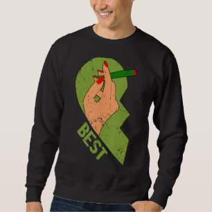 Sudadera Best Buds Weed Funny Joint Stoner Friends Parejas