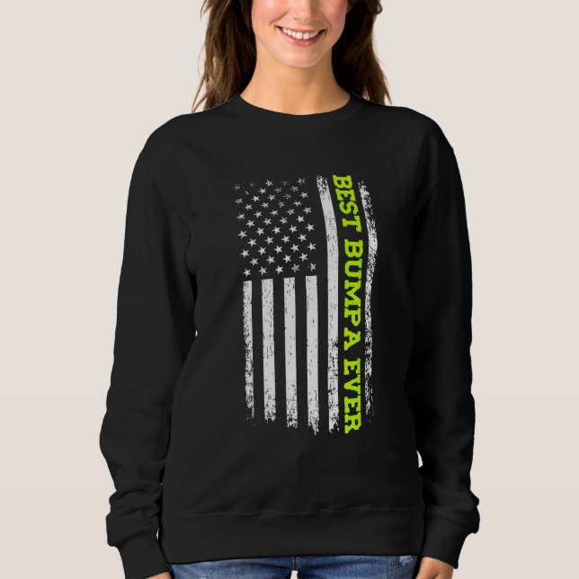 Sudadera Best Bumpa Ever 4th Of July American Flag USA Patr (Anverso)