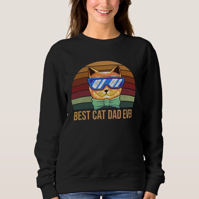 Sudadera Best-Cat-Dad Ever (Anverso)