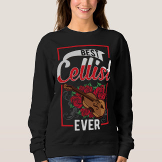 Sudadera Best Cellist Ever Cello