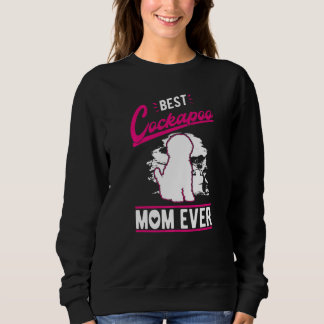 Sudadera Best Cockapoo Mom Ever  
