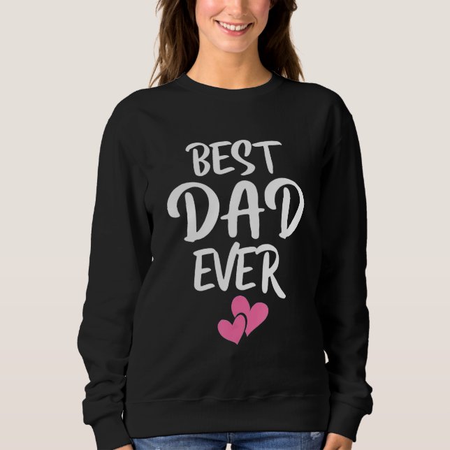 Sudadera Best Dad Ever With US Flag Tie Dye Fathers Day 3 (Anverso)