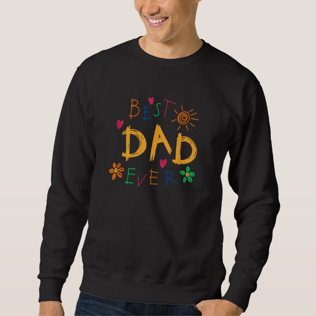 Sudadera Best Dad Father s Day 2 (Anverso)