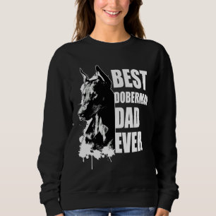 Sudadera Best Doberman Dad Mens Doberman Pinscher