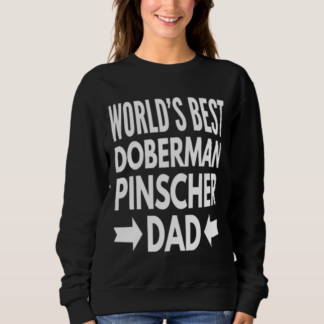Sudadera Best Doberman Pinscher (Anverso)