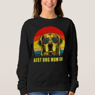 Sudadera Best Dog Mom Ever Golden Retriever  
