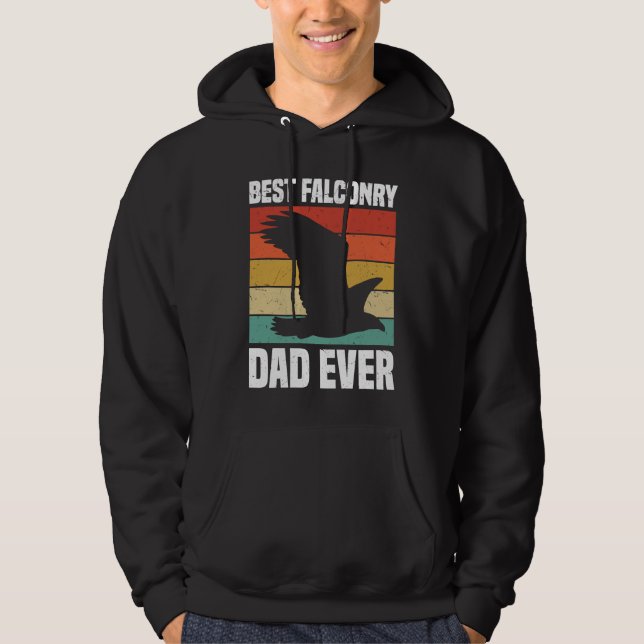 Sudadera Best Falconry Dad Ever (Anverso)