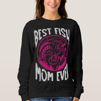 Sudadera Best Fish Mom Ever Aquarist Aquarium Saltwater Fis