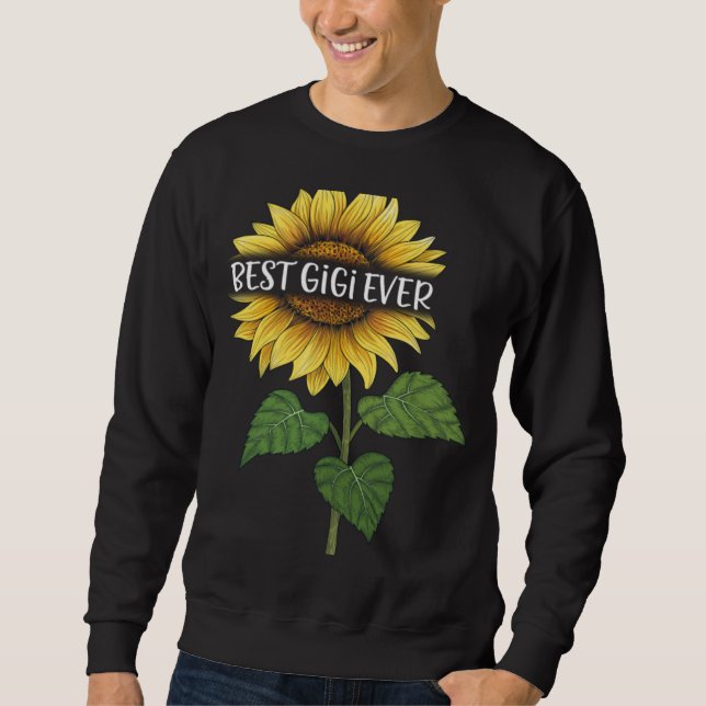 Sudadera Best GiGi Ever Sunflower (Anverso)