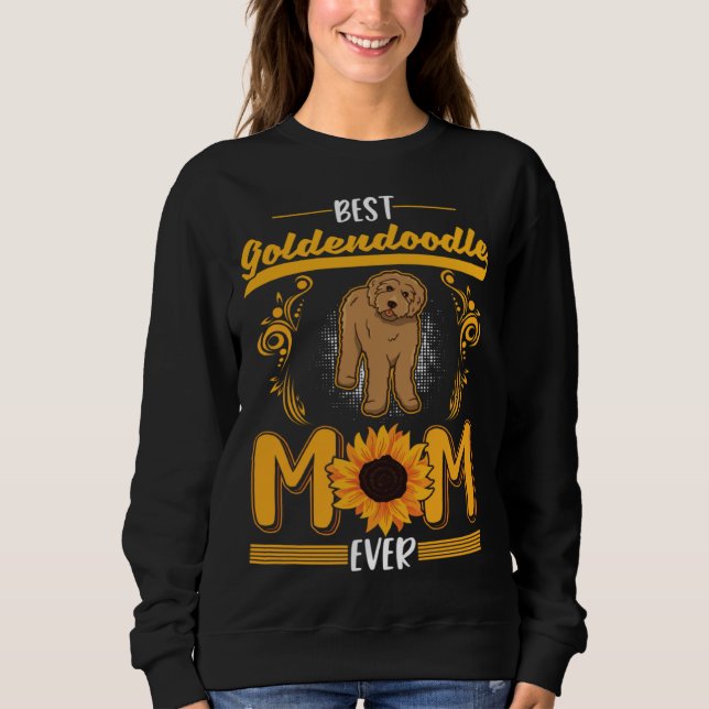 Sudadera Best Goldendoodle Mom Ever  1 (Anverso)