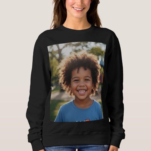 Sudadera Best Grandma Ever Floral (Anverso)