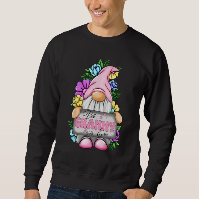 Sudadera Best Granny Ever Gnome Happy Mother s Day Gnomes M (Anverso)