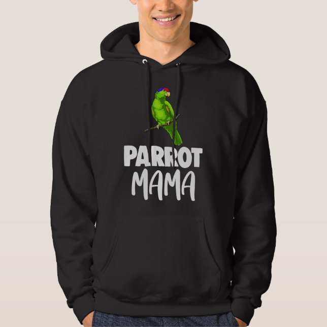 Sudadera Best Parrot Mama  Women  Pet (Anverso)