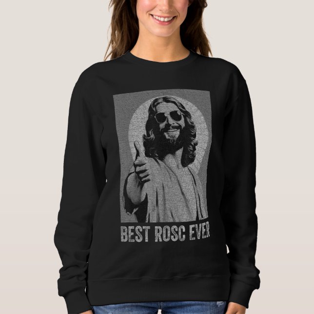 Sudadera Best ROSC Ever  Easter Jesus Nurse Doctor Surgeon  (Anverso)