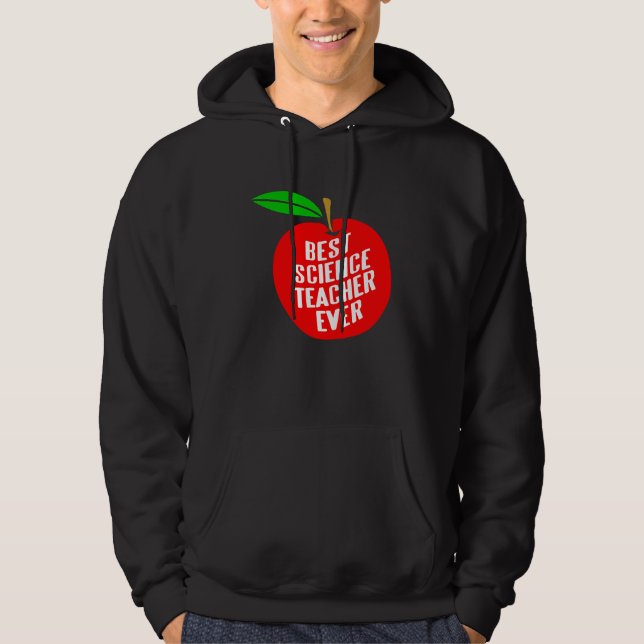Sudadera Best Science Teacher Ever Retro Teacher Designs Pr (Anverso)