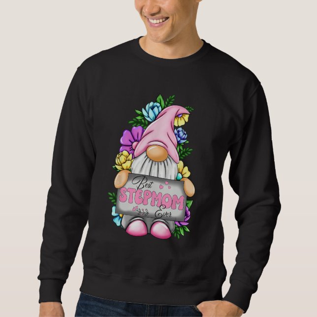 Sudadera Best Stepmom Ever Gnome Happy Mother s Day Gnomes  (Anverso)