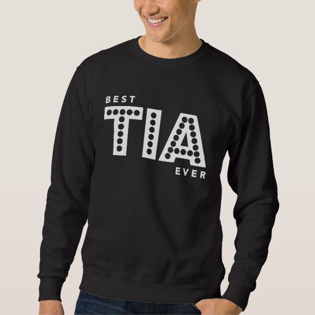 Sudadera Best Tia Ever For Best Spanish Aunt Aunty (Anverso)
