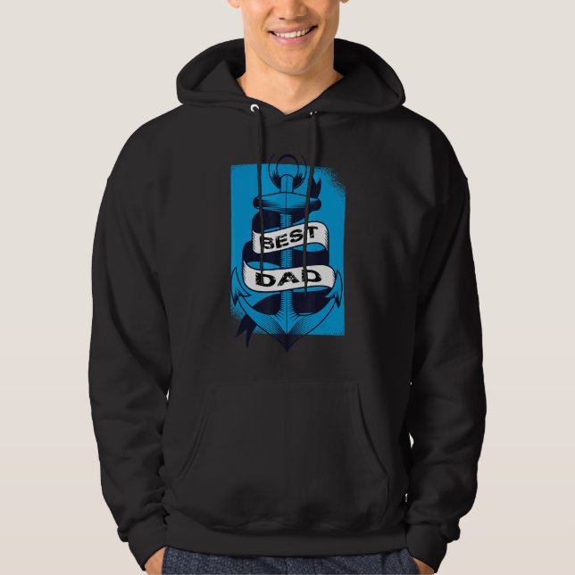 Sudadera Bester Papa Auf Der Welt cumpleaños del día del pa (Anverso)