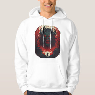 Sudadera Bestia infernal que se alza - Arte de terror de fa