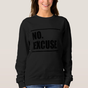 Sudadera Bestia Sin Excusas En La Motivación Del Gimnasio D