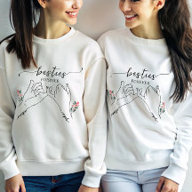 Bestis For ever Pinky Promise Flower Personalizado