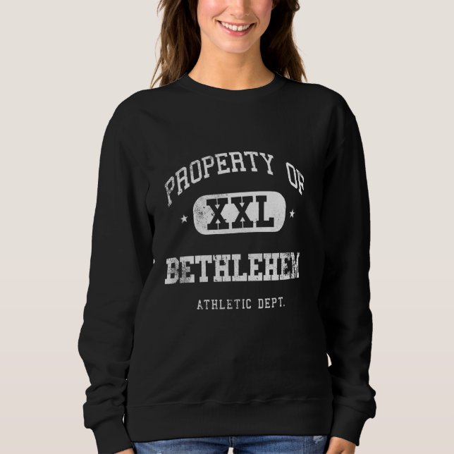 Sudadera Bethlehem Property Xxl Sport College Athletic Funn (Anverso)