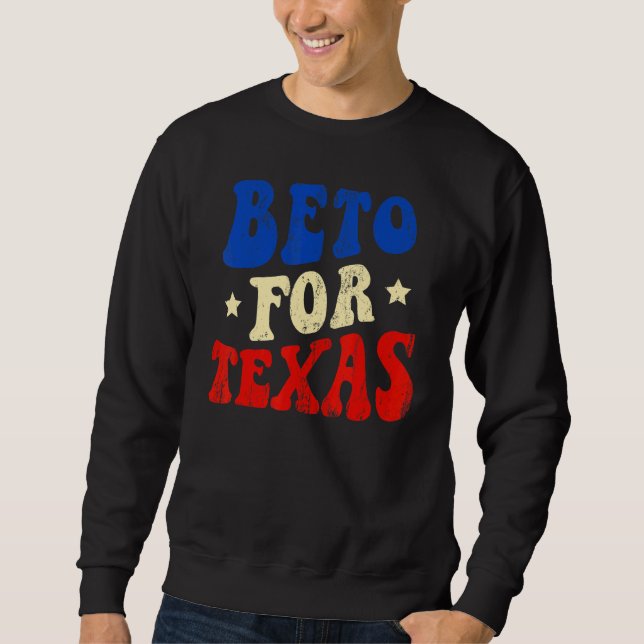 Sudadera Beto for Texas Beto for Governor O'Rourke 2022 70' (Anverso)