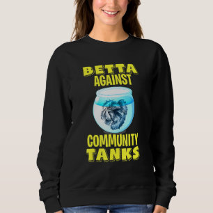 Sudadera Betta contra el Acuario de Tanques Comunitarios Ne