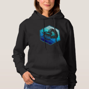 Sudadera Betta Fighing Fish Tank Vintage Aquascaping Aquas