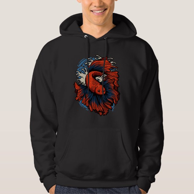 Sudadera Betta Fish 37 (Anverso)