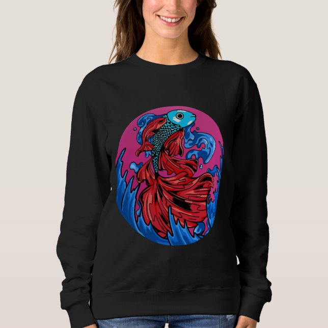 Sudadera Betta Fish 60 (Anverso)