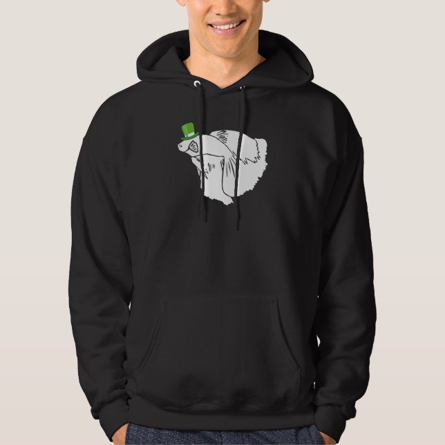 Sudadera Betta Fish Leprechaun Irish St Patrick Day (Anverso)