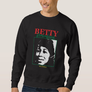 Sudadera Betty recuerda a Betty Shabazz Black History Shi