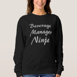Sudadera Beverage Manager  Job Occupation Work Title
