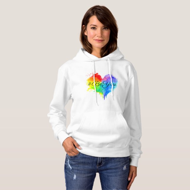 Sudadera #BeYou Hoodie (Anverso completo)