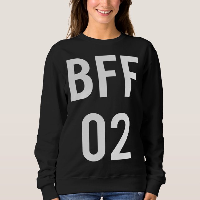 Sudadera BFF 02 BFF  for 2 Girls Cheap and Sweet (Anverso)