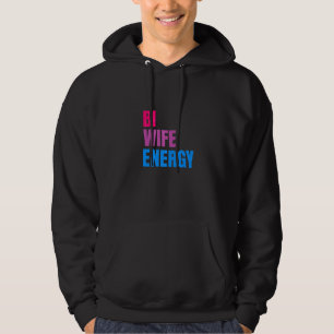 Sudadera Bi Wife Energy Lgbtq Apoyo Respeto A La Esposa Lgb