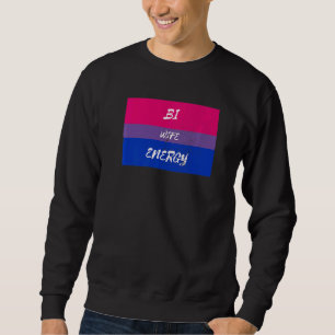 Sudadera Bi Wife Energy Lgbtq Orgullo Mes Libertad Igualdad